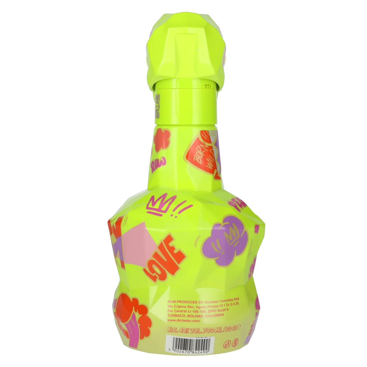 Dictador GAME CHANGER NEON & YELLOW Colombian Rum 40% Vol. 0,7l