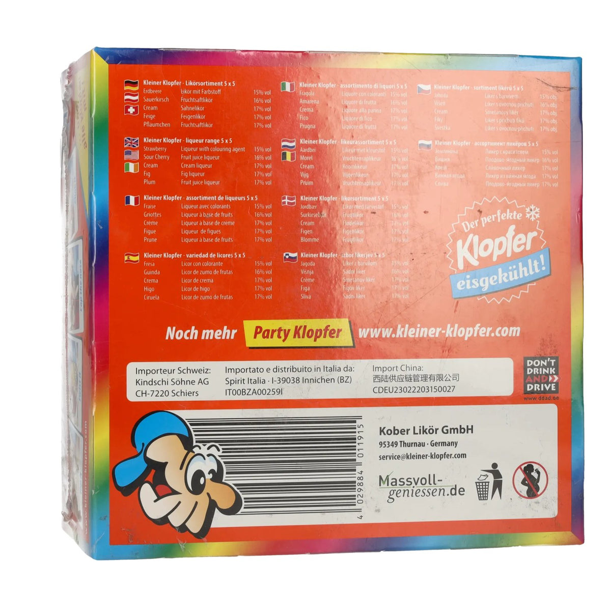 Kleiner Klopfer Fun Mix 16,4 % vol. 25 x 0,02 l