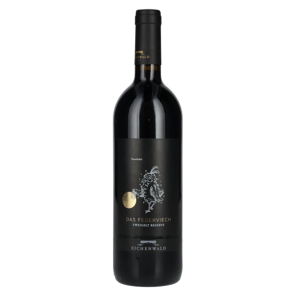 Eichenwald DAS FEDERVIECH Zweigelt Reserve 2021 14% vol. 0,75 l