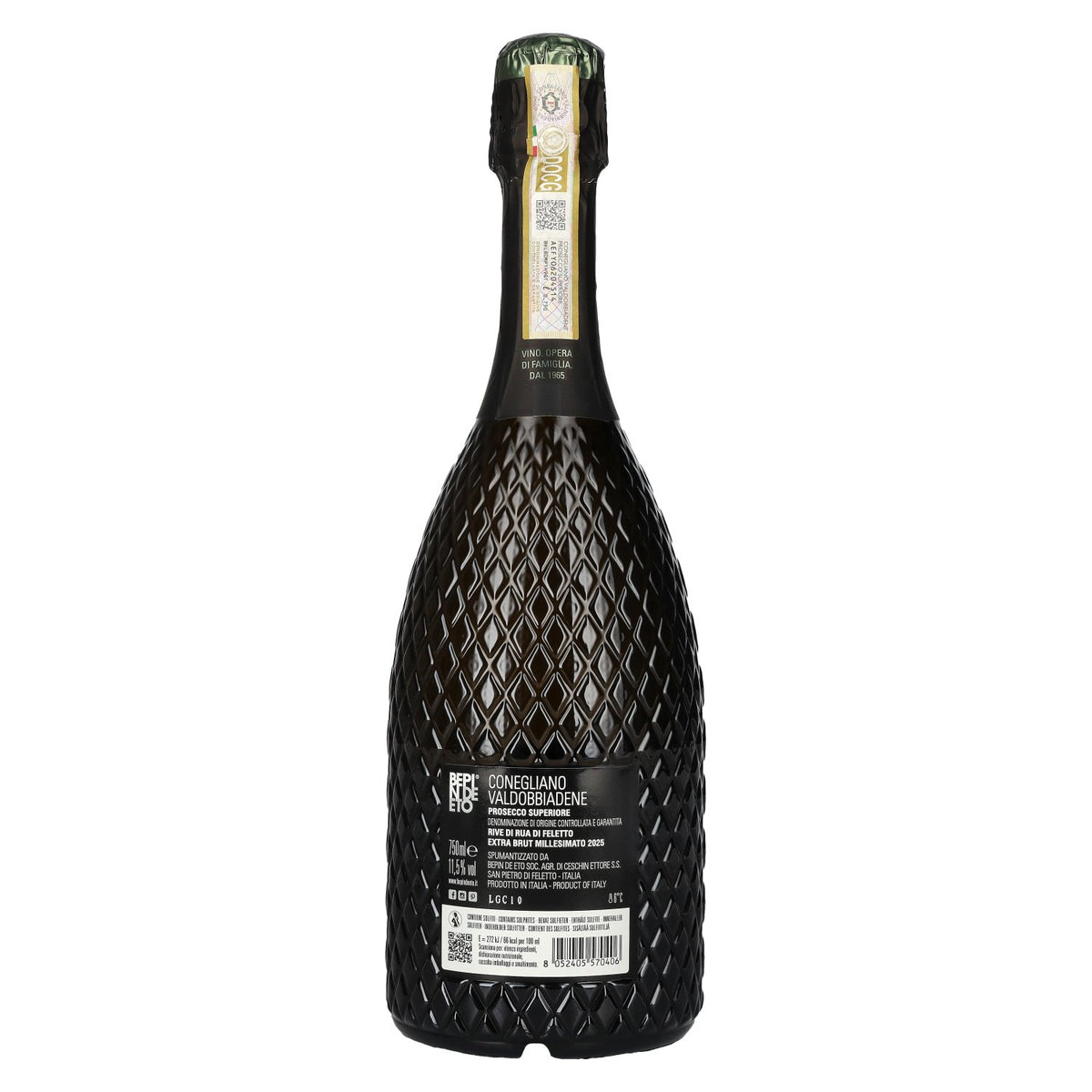Bepin De Eto Prosecco Superiore Extra Brut Millesimato DOCG 2025 11,5% vol. 0,75 l