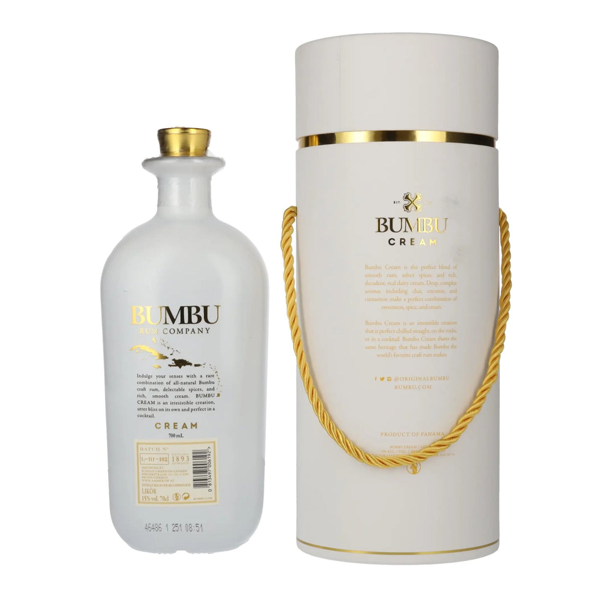 Bumbu Cream Gift Set Limited Edition 15% vol. 0,7l en boîte cadeau