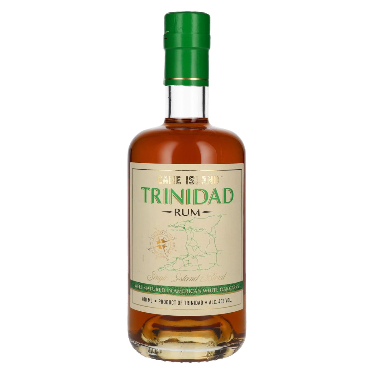 Cane Island TRINIDAD Single Island Blend Rum 40% vol. 0,7l