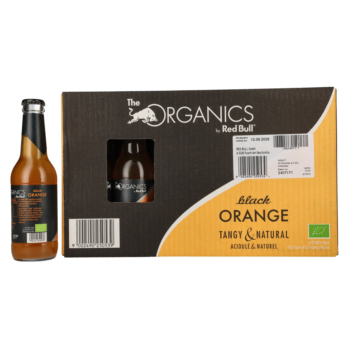 Red Bull Organics by Red Bull Black ORANGE 24x0,25l