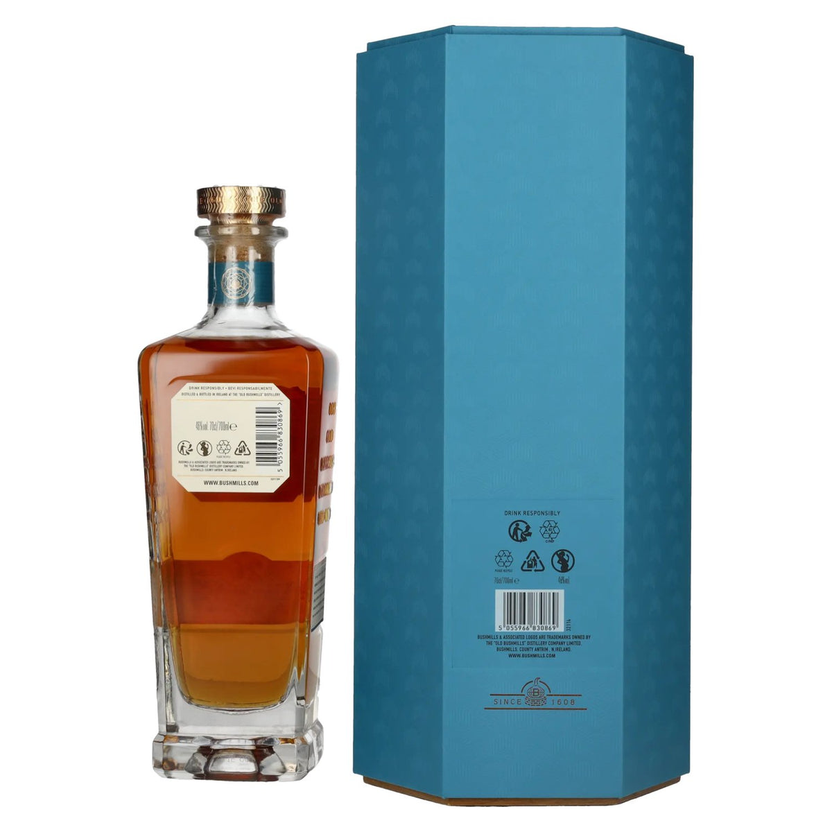 Bushmills 26 Years Old CRYSTAL MALT Single Malt Irish Whiskey 46% Vol. 0,7l in geschenkverpakking