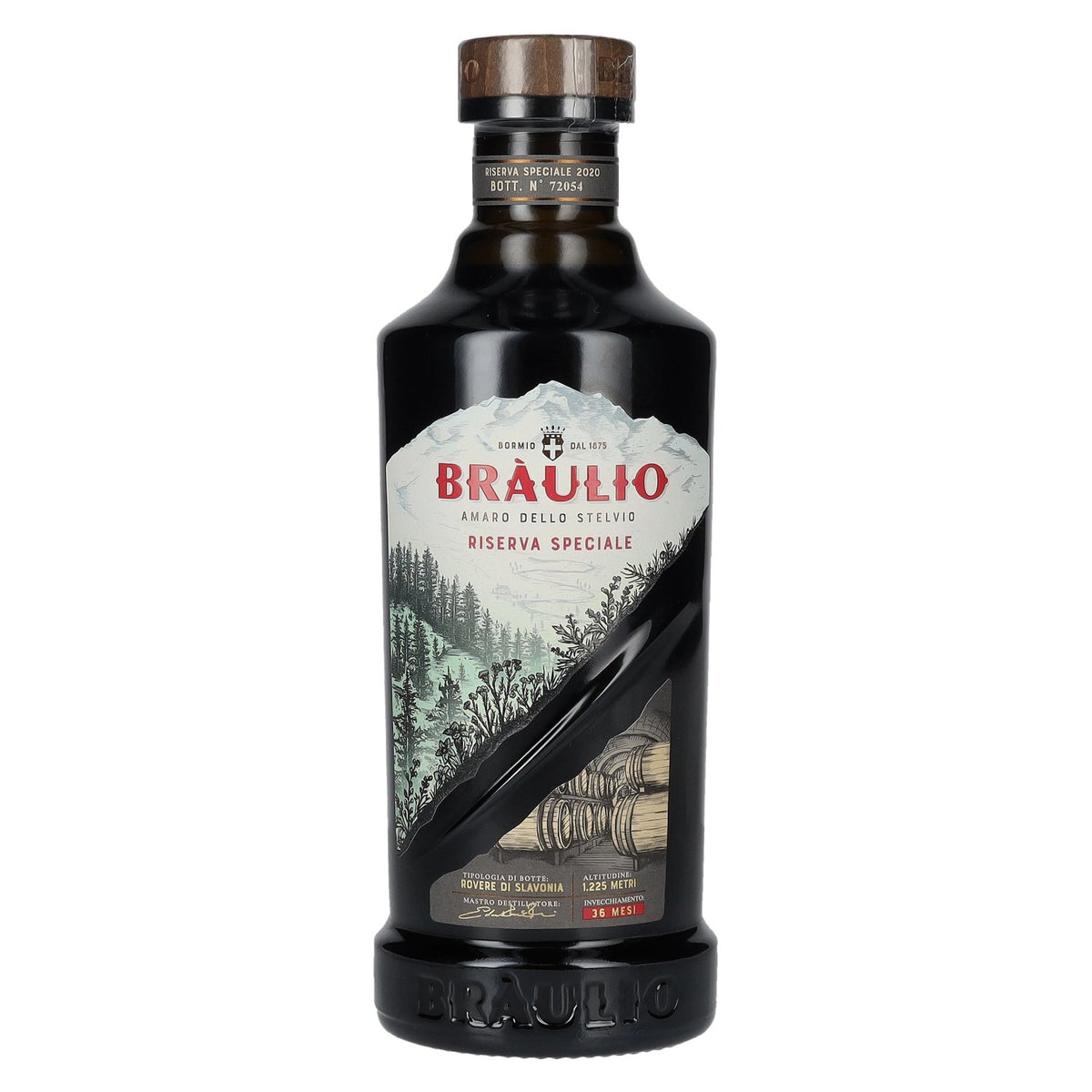 Bràulio Riserva Speciale Amaro Bitter 2020 24,7% Vol. 0,7l