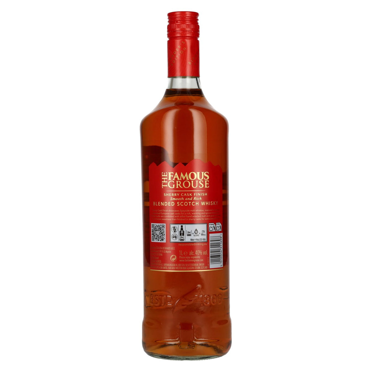 The Famous Grouse Sherry Cask Finish Blended Scotch Whisky 40% vol. 1 litre