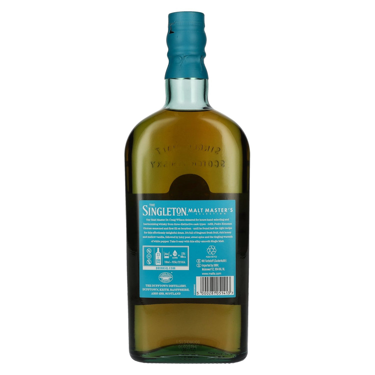 The Singleton Dufftown MALT MASTER'S Selection Easy & Mellow 40% Vol. 0,7l