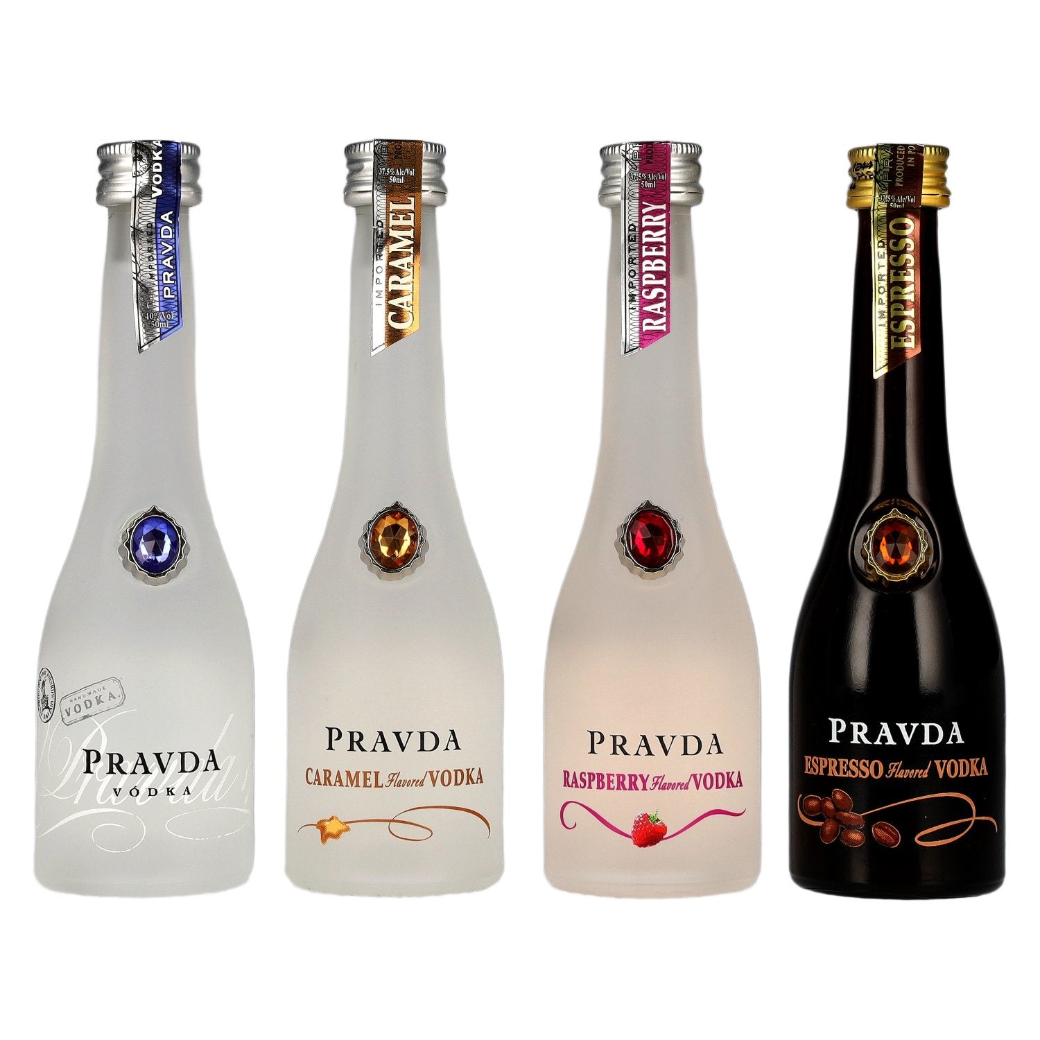 Pravda Vodka 38,1% Vol. 4x0,05l