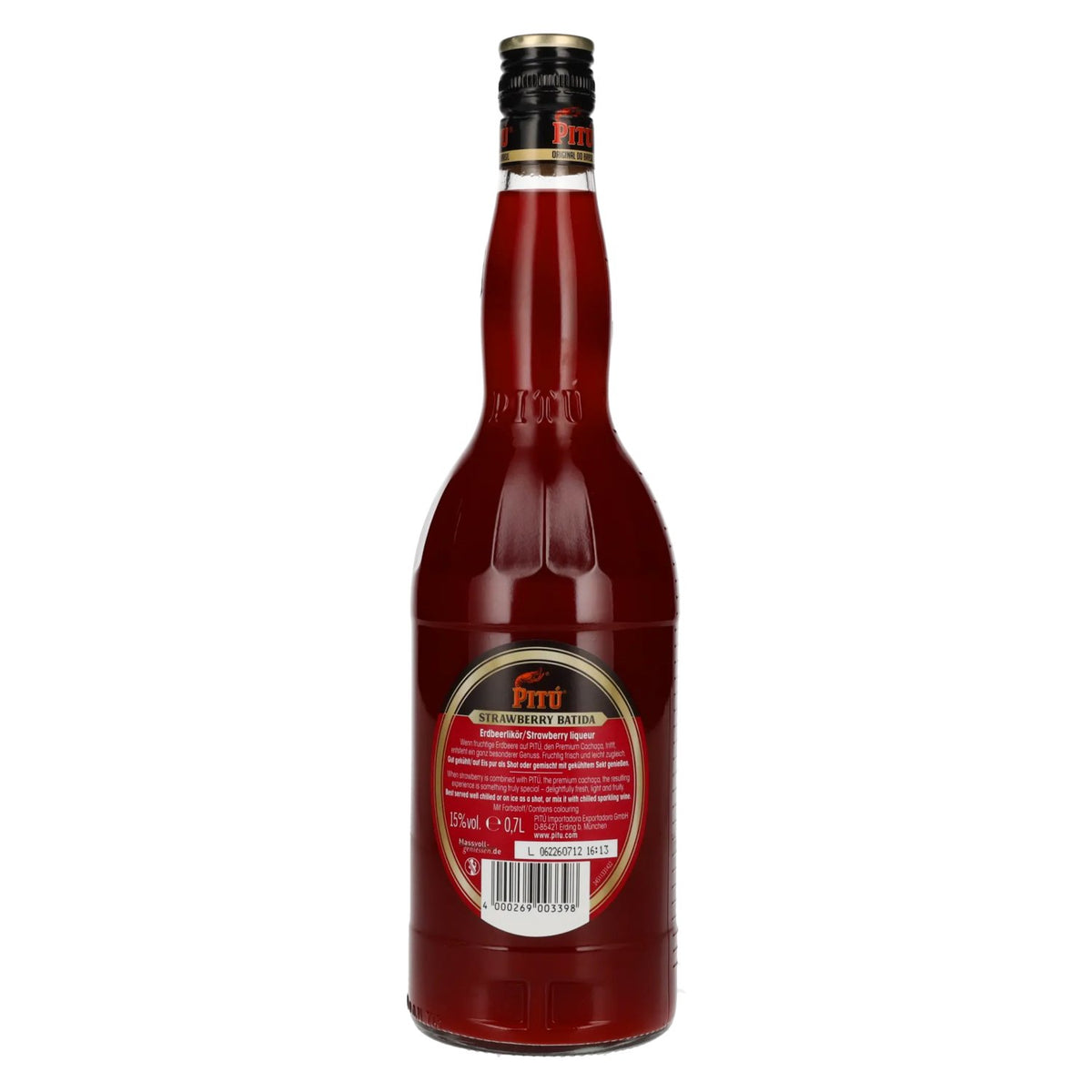 PITÚ Strawberry Batida 15 % vol. 0,7 l