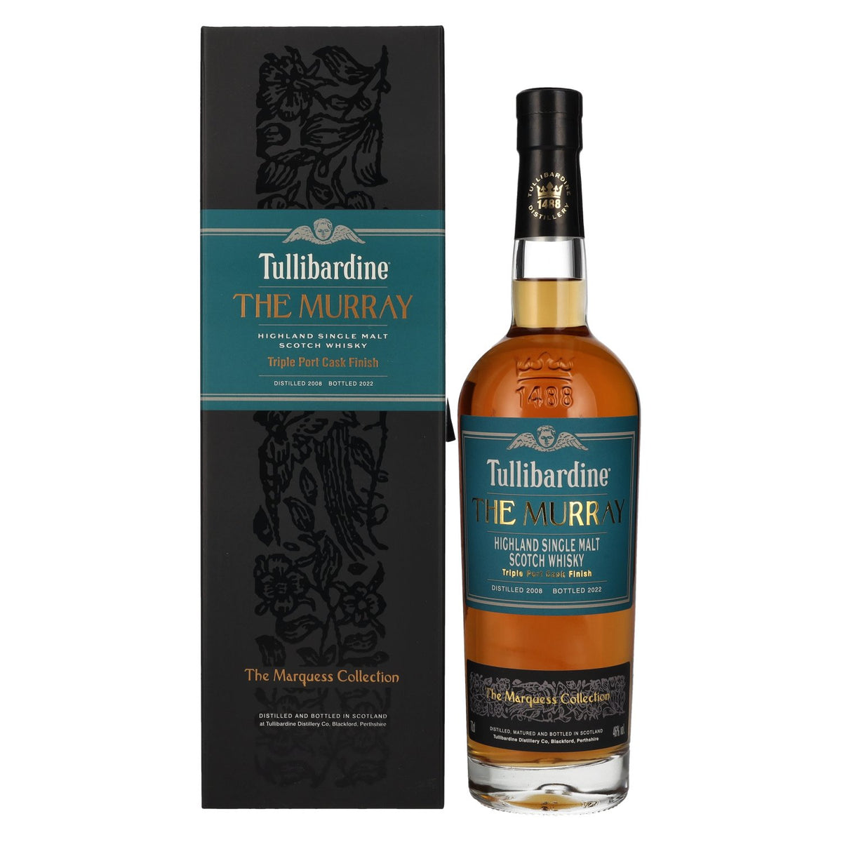 Tullibardine THE MURRAY The Marquess Collection Triple Port Cask Finish 2008 46% ABV 0.7l in a gift box