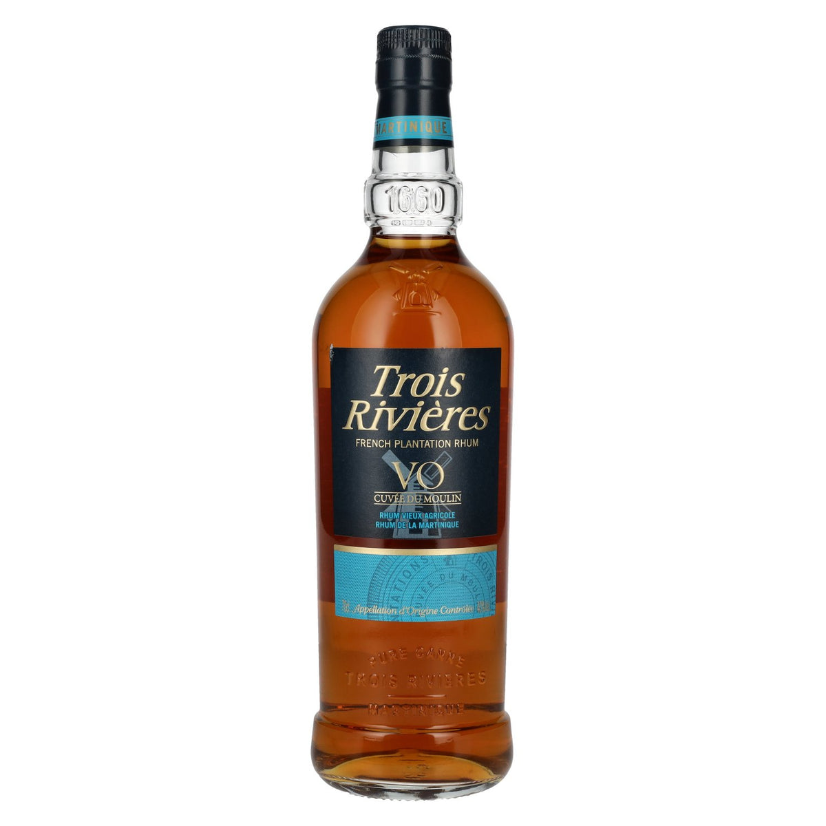 Trois Rivières VO CUVÉE DU MOULIN Rhum 40% vol. 0.7 l