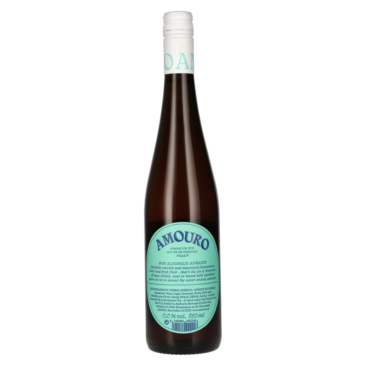 AMOURO Apéritif aux herbes Alkoholfrei 0,75l