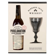 Proclamation Blended Irish Whiskey 40,7% Vol. 0,7l in Geschenkbox mit Glas