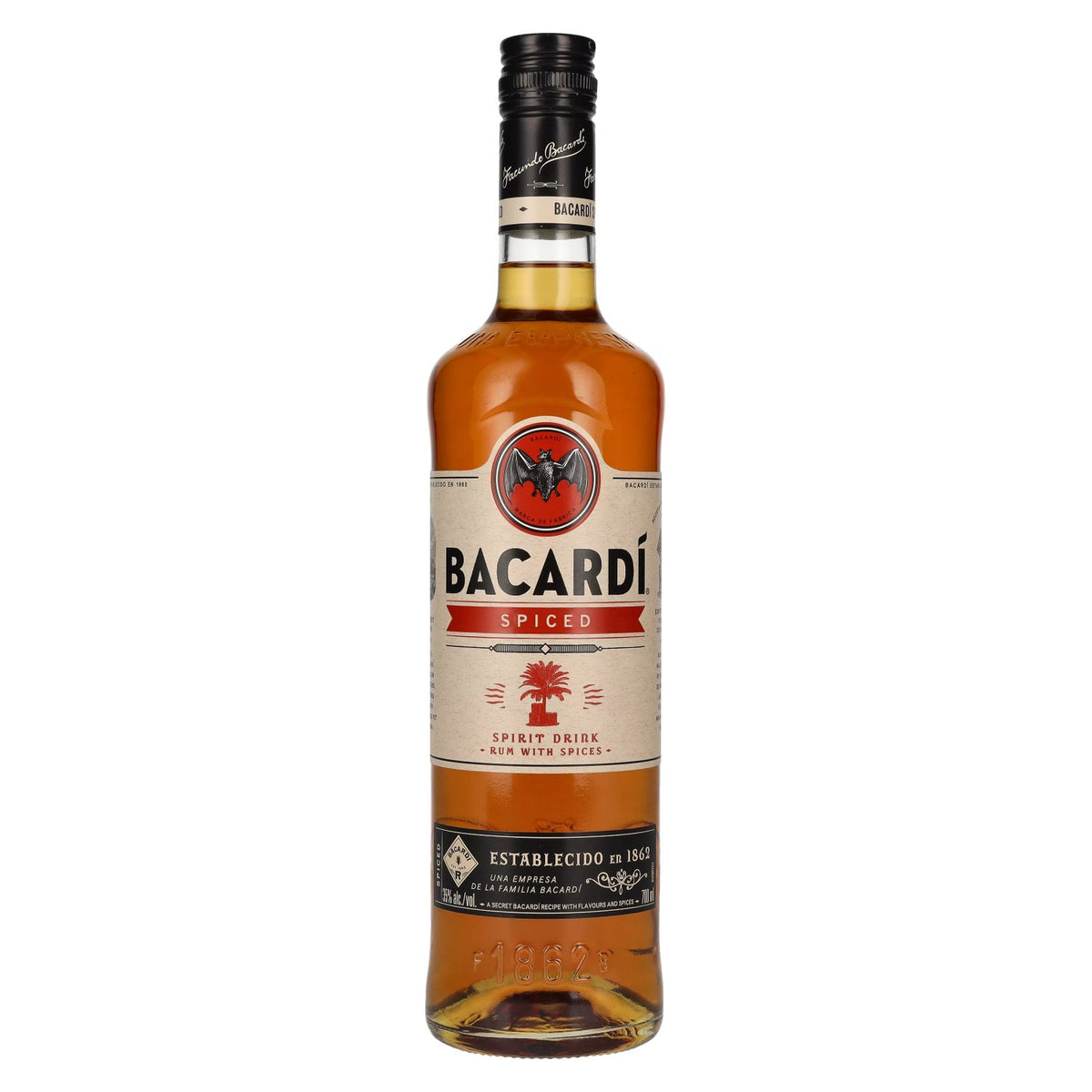 Bacardi SPICED Premium gedistilleerde drank 35% Vol. 0,7l