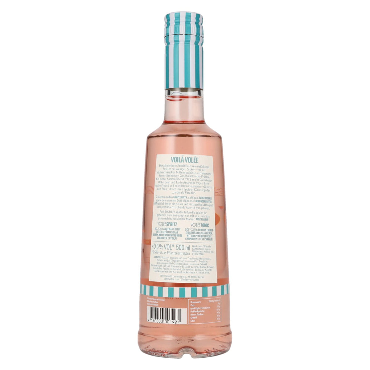 Avec Plaisir VOLÉE Apéritif Naturel sans alcool 0,5 l