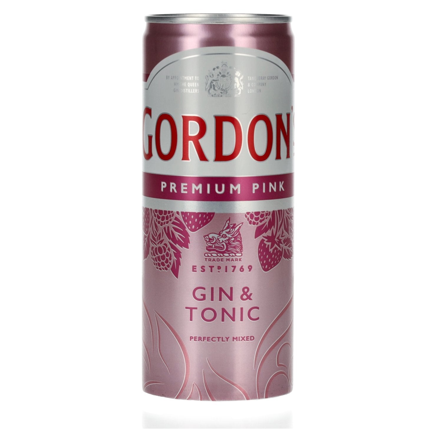 Gordon's Premium Pink Gin &amp; Tonic 6,4% Vol. 0,25l can deposit