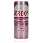 Gordon's Premium Pink Gin &amp; Tonic 6.4% ABV 0.25l can (deposit required)