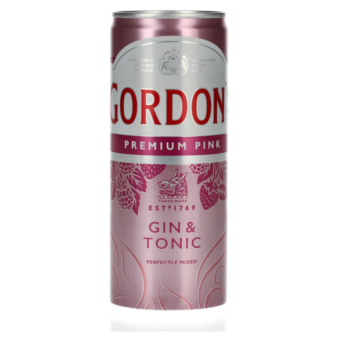 Gordon's Premium Pink Gin & Tonic 6,4% Vol. 0,25l Dose Pfand
