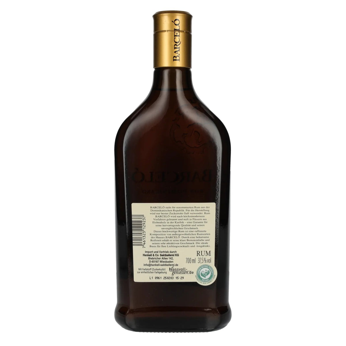 Barceló Añejo Roner Dominicano 37,5% Vol. 0,7l