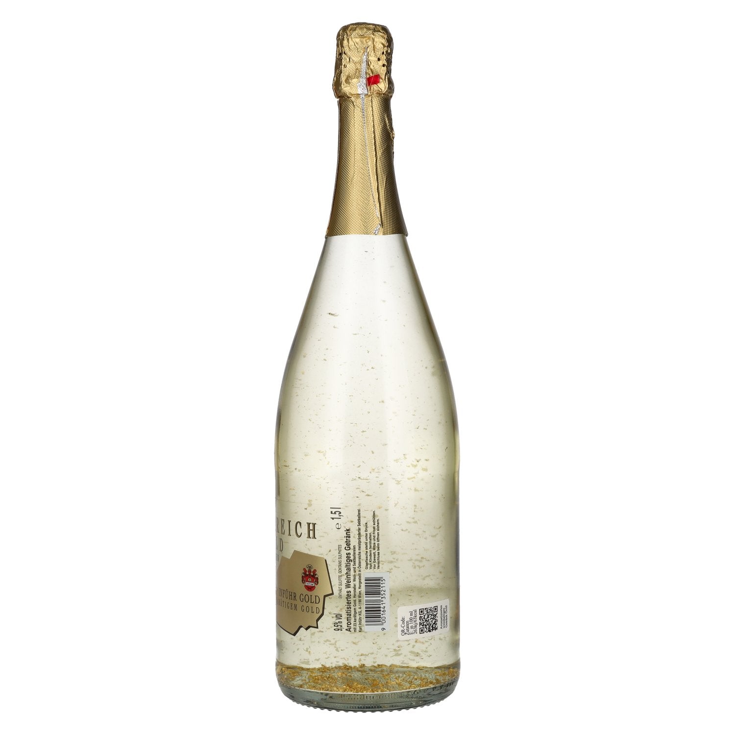 Österreich Gold - mit 23 Karat Blattgold 9,5% Vol. 1,5l