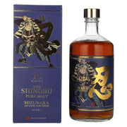 The Shinobu Pure Malt 15 Years Old Whisky MIZUNARA Japanese Oak Finish 43% Vol. 0,7l in geschenkverpakking