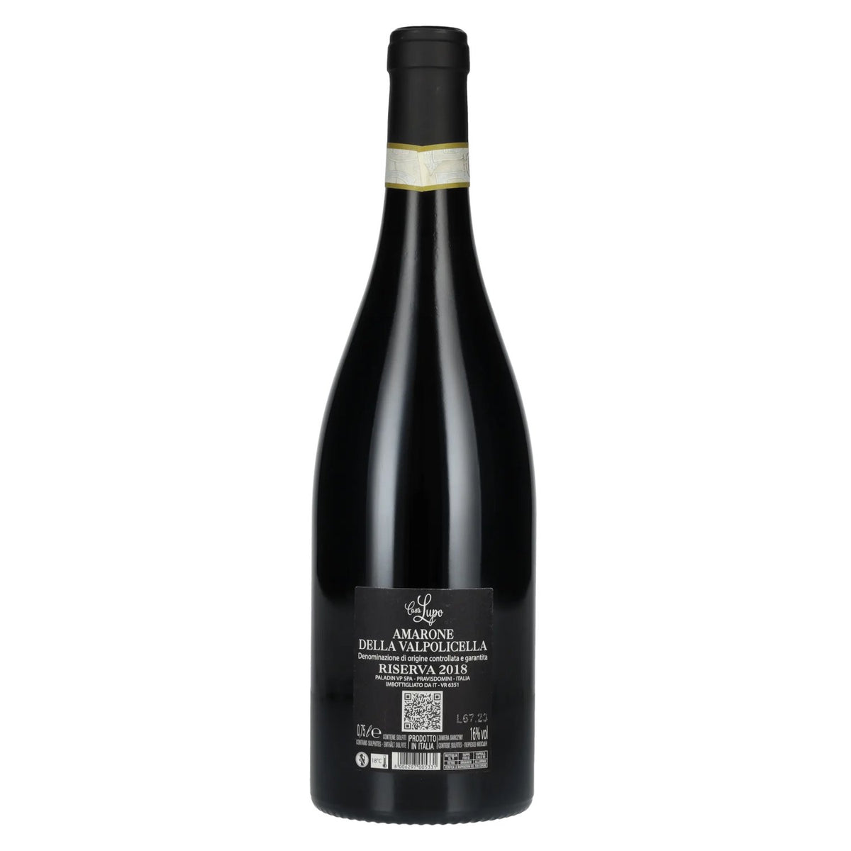 Casa Lupo Amarone della Valpolicella Riserva DOCG 2018 16% Vol. 0,75l