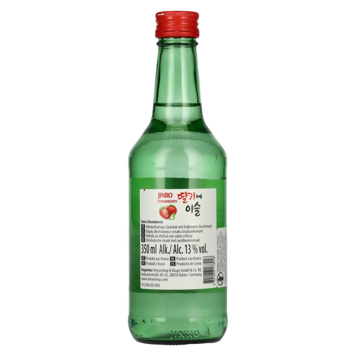 Jinro Strawberry 13% Vol. 0,35l