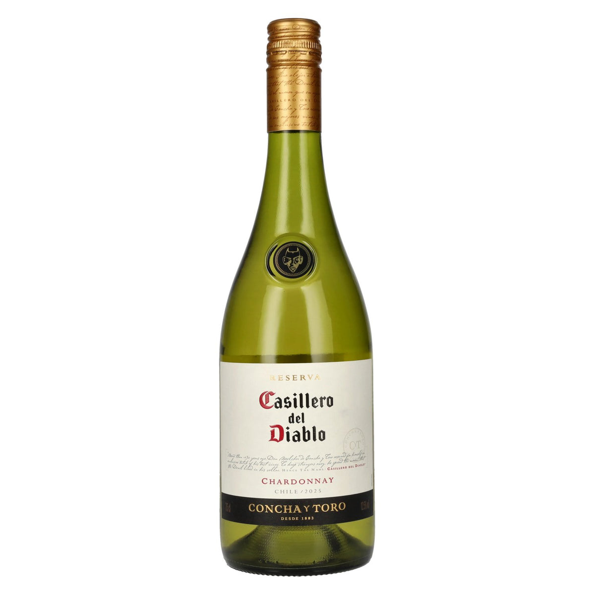 Concha y Toro Casillero del Diablo CHARDONNAY 2025 12,5% vol. 0,75l