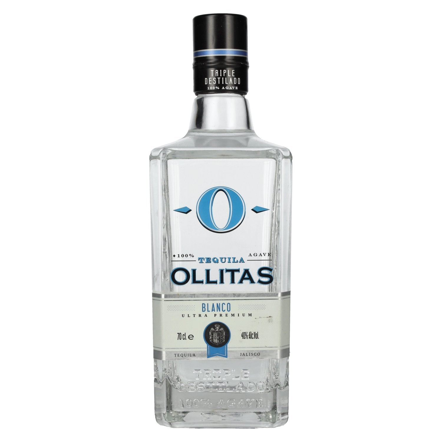Tequila Ollitas Blanco 100% Agave 40% Vol. 0,7l