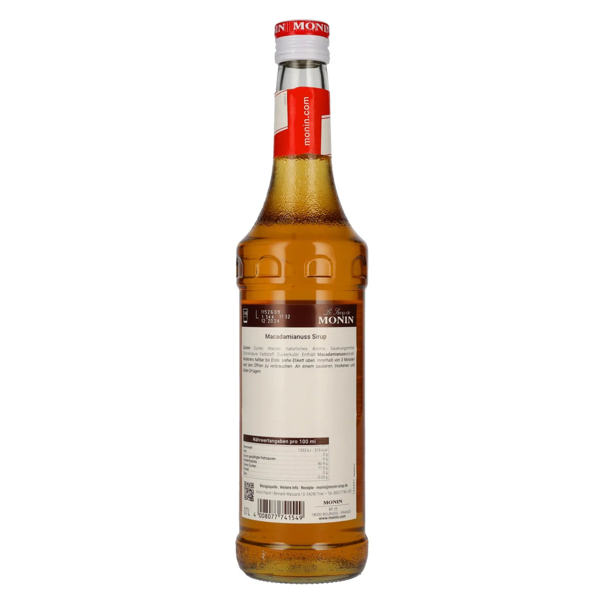 Monin MACADAMIA Syrup 0.7l