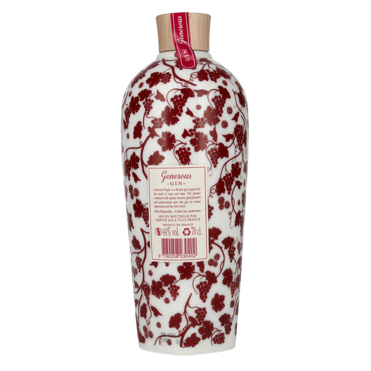 Generous Gin PURPLE Grape Berry 44% ABV 0.7l