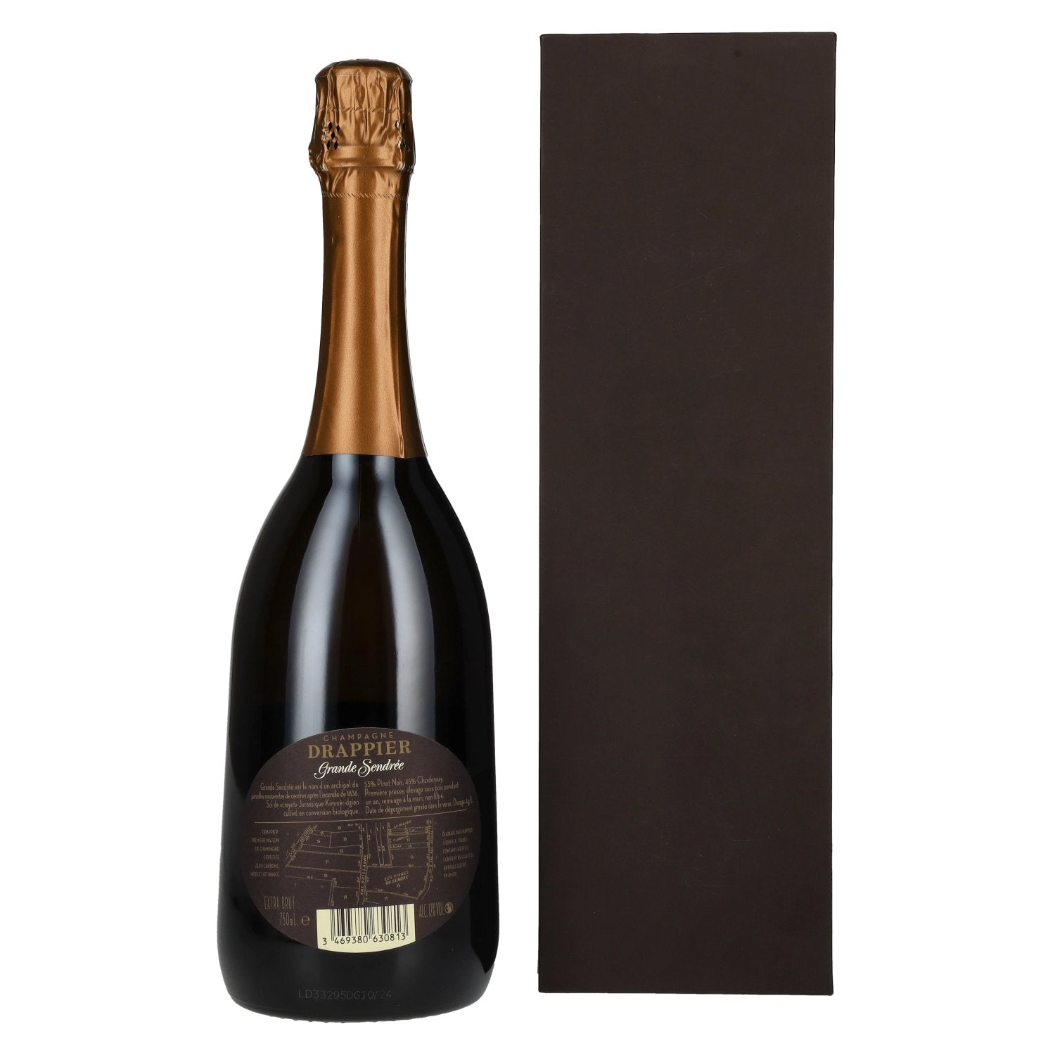 Champagne Drappier Grander Sendrée 2015 12% Vol. 0,75l in geschenkverpakking