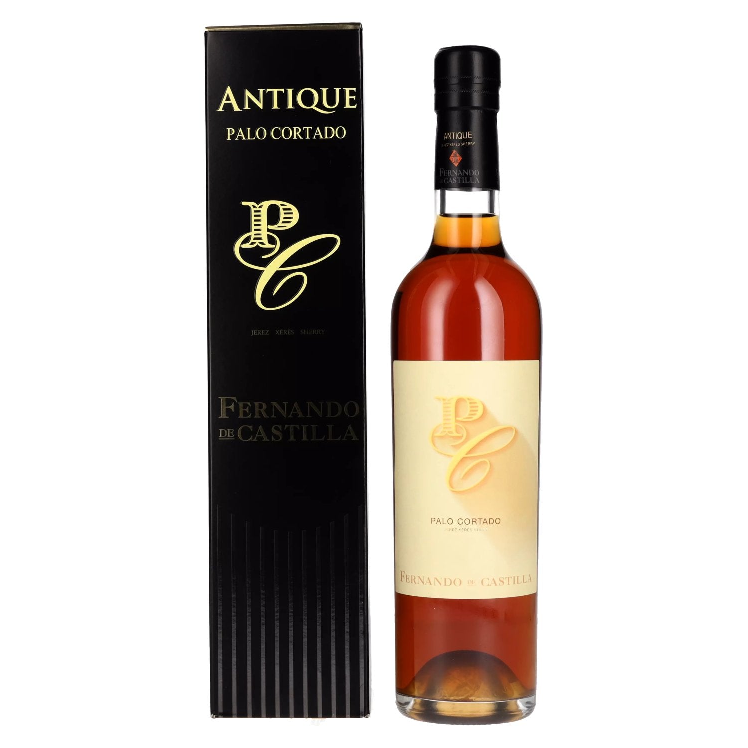 Fernando de Castilla Sherry Palo Cortado Antique 20% vol. 0,5l en coffret cadeau