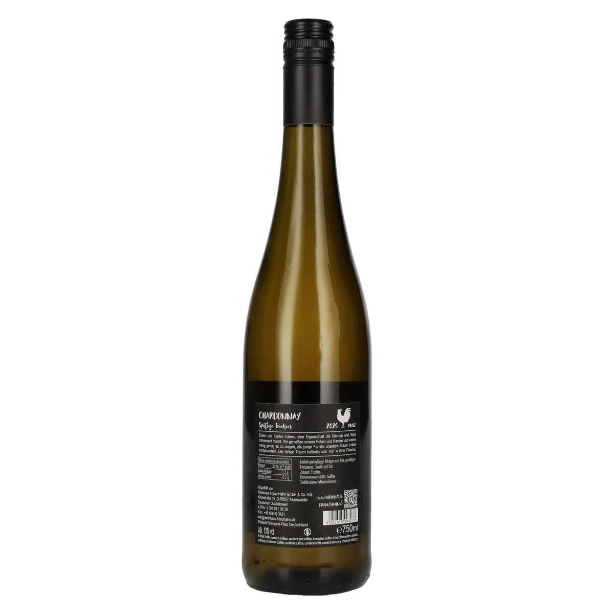 Franz Hahn Chardonnay 2025 13 % vol. 0,75 l