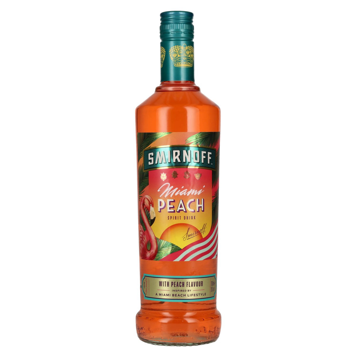 Vodka Smirnoff MIAMI PEACH Spirit Drink 35 % vol. 0,7 l