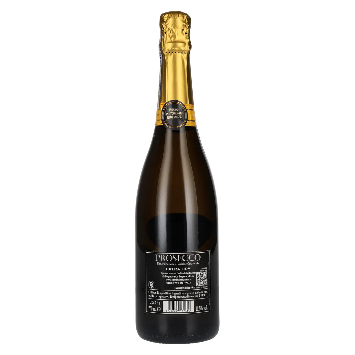 Beato Bartolomeo Breganze Prosecco Extra Dry DOC 11,5% Vol. 0,75l