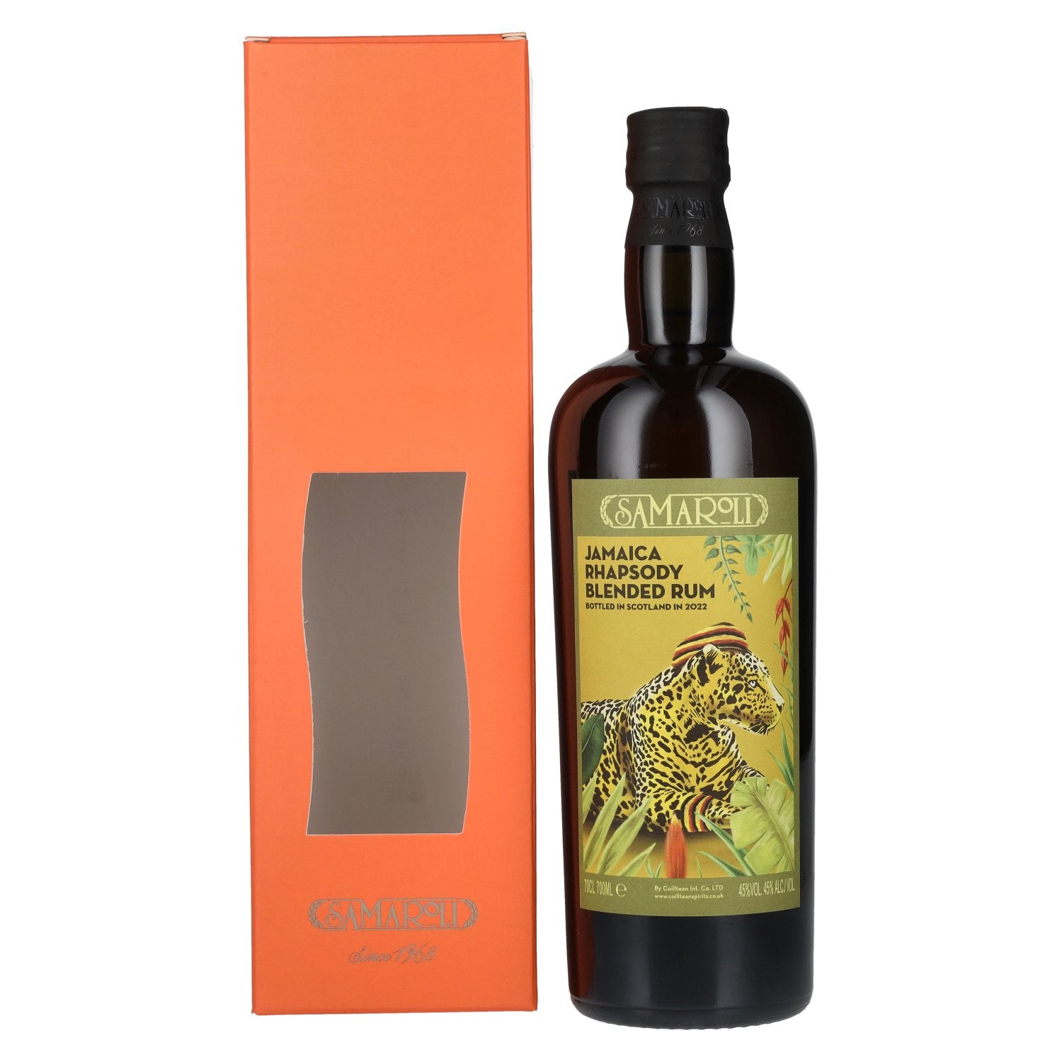 Samaroli Jamaica Rhapsody Blended Rum 2022 45% Vol. 0,7l in gift box