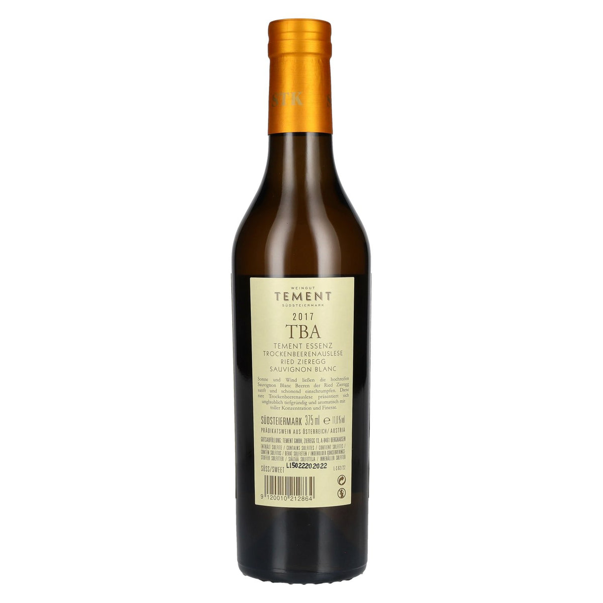 Tement Sauvignon Blanc Trockenbeerenauslese Zieregg 2017 11% Vol. 0,375l