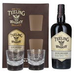 Teeling Whiskey SMALL BATCH Irish Whiskey Rum Cask 46% Vol. 0,7l in Geschenkbox mit 2 Gläsern