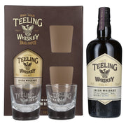 Teeling Whiskey SMALL BATCH Irish Whiskey Rum Cask 46% Vol. 0,7l in geschenkverpakking met 2 glazen