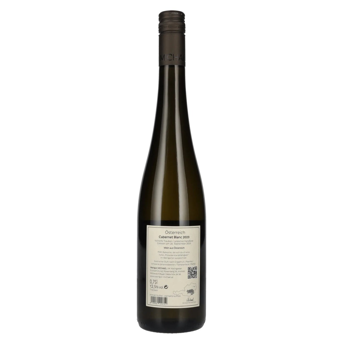 MICHAEL Cabernet Blanc PIWI 2023 12,5% vol. 0,75 l