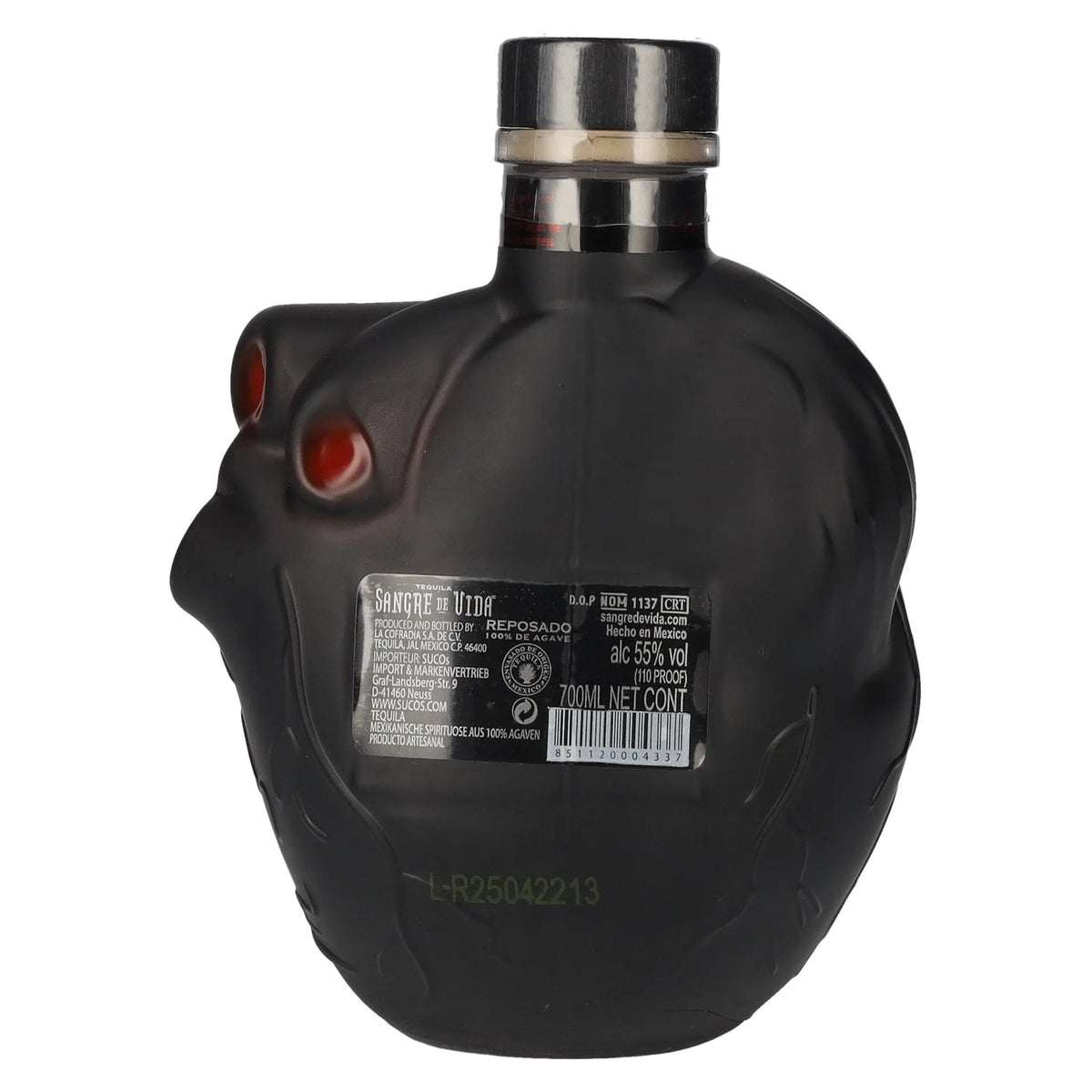 Sangre de Vida Reposado Tequila 100% Agave 55% ABV 0.7l