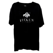Ficken Liquors T-Shirt Herren Größe L schwarz