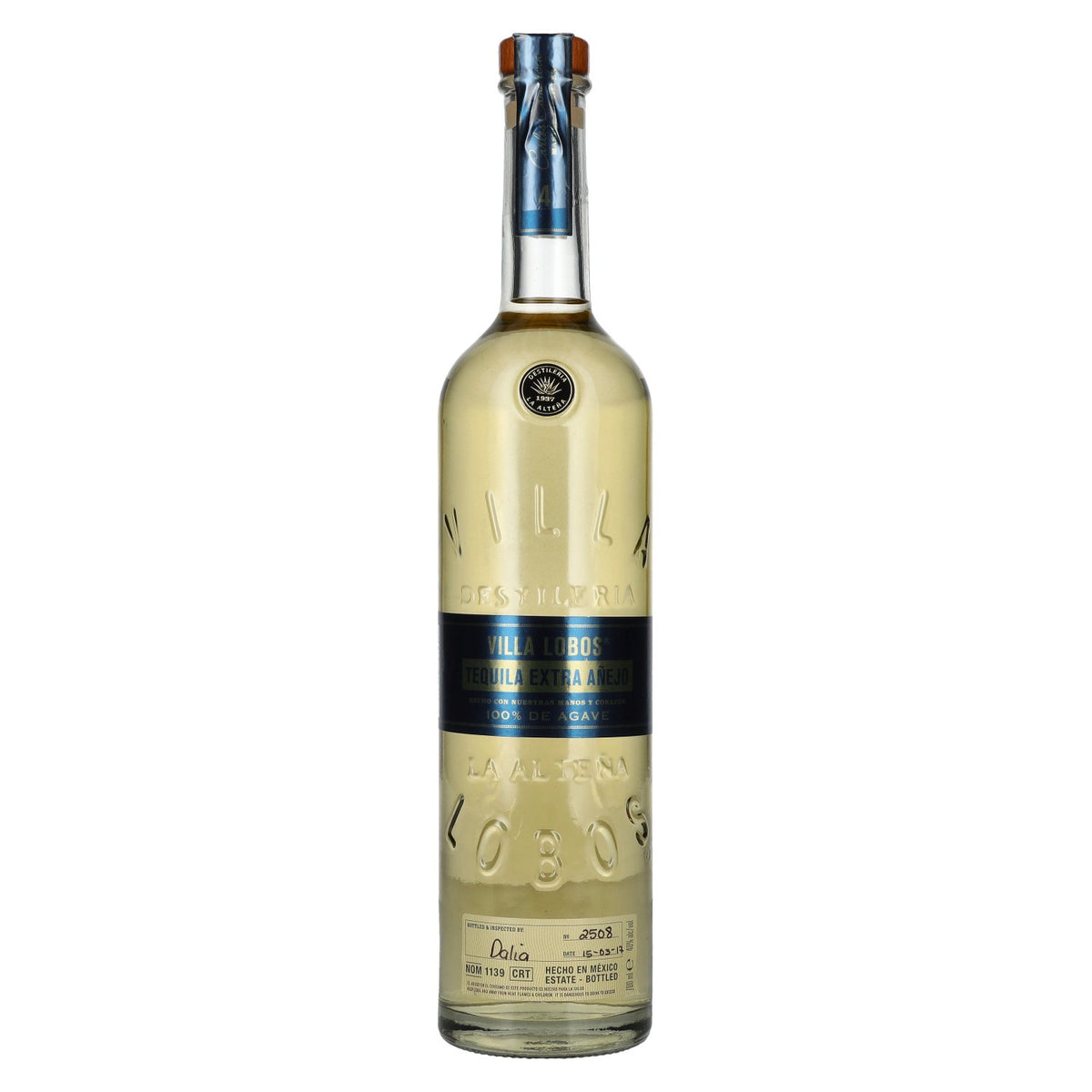 Villa Lobos Tequila Extra Añejo 100% agave 40% vol. 0,7 l