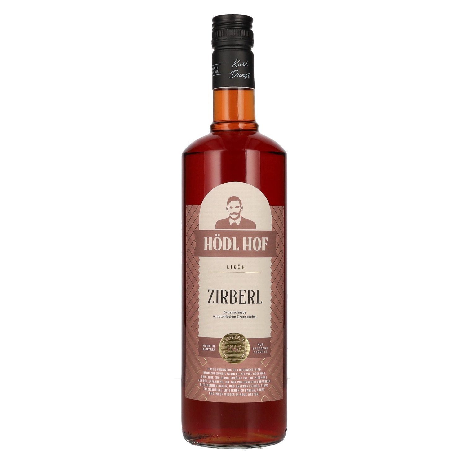 Hödl Hof ZIRBERL Eau de vie d'arolle 25% vol. 1l