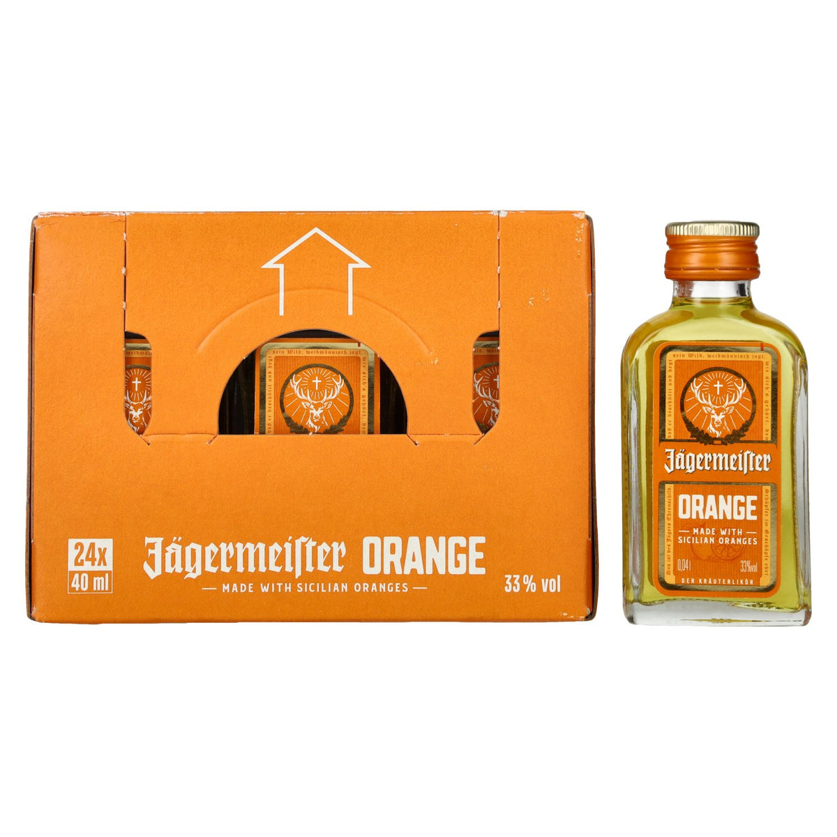 Jägermeister Orange 33% Vol. 24x0,04l