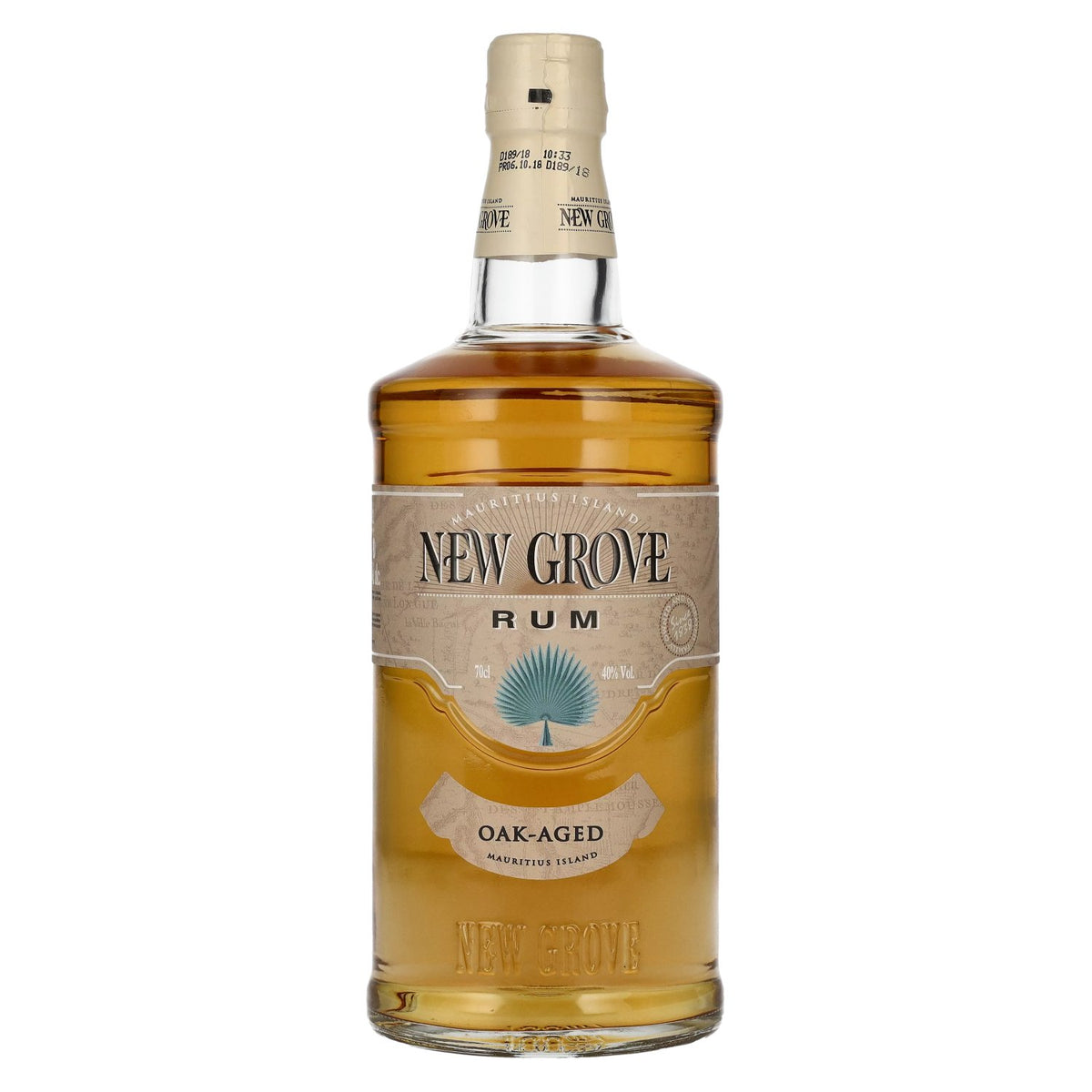 New Grove Old Oak Aged Mauritius Island Rum 40% vol. 0.7l