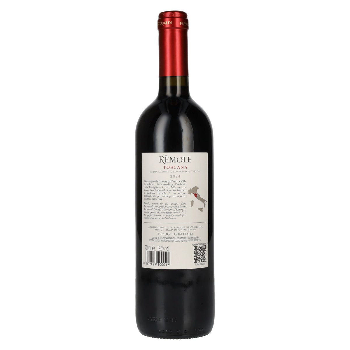 Frescobaldi RÈMOLE Rosso Toscana IGT 2024 12,5% Vol. 0,75l