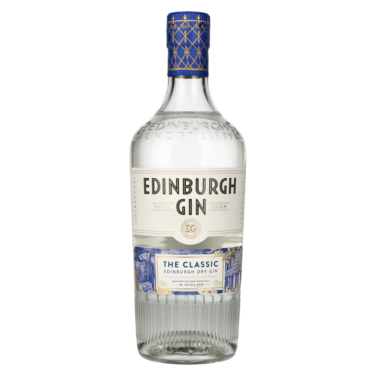 Gin Edinburgh CLASSIC distillé en petites cuvées, 43 % vol., 0,7 l