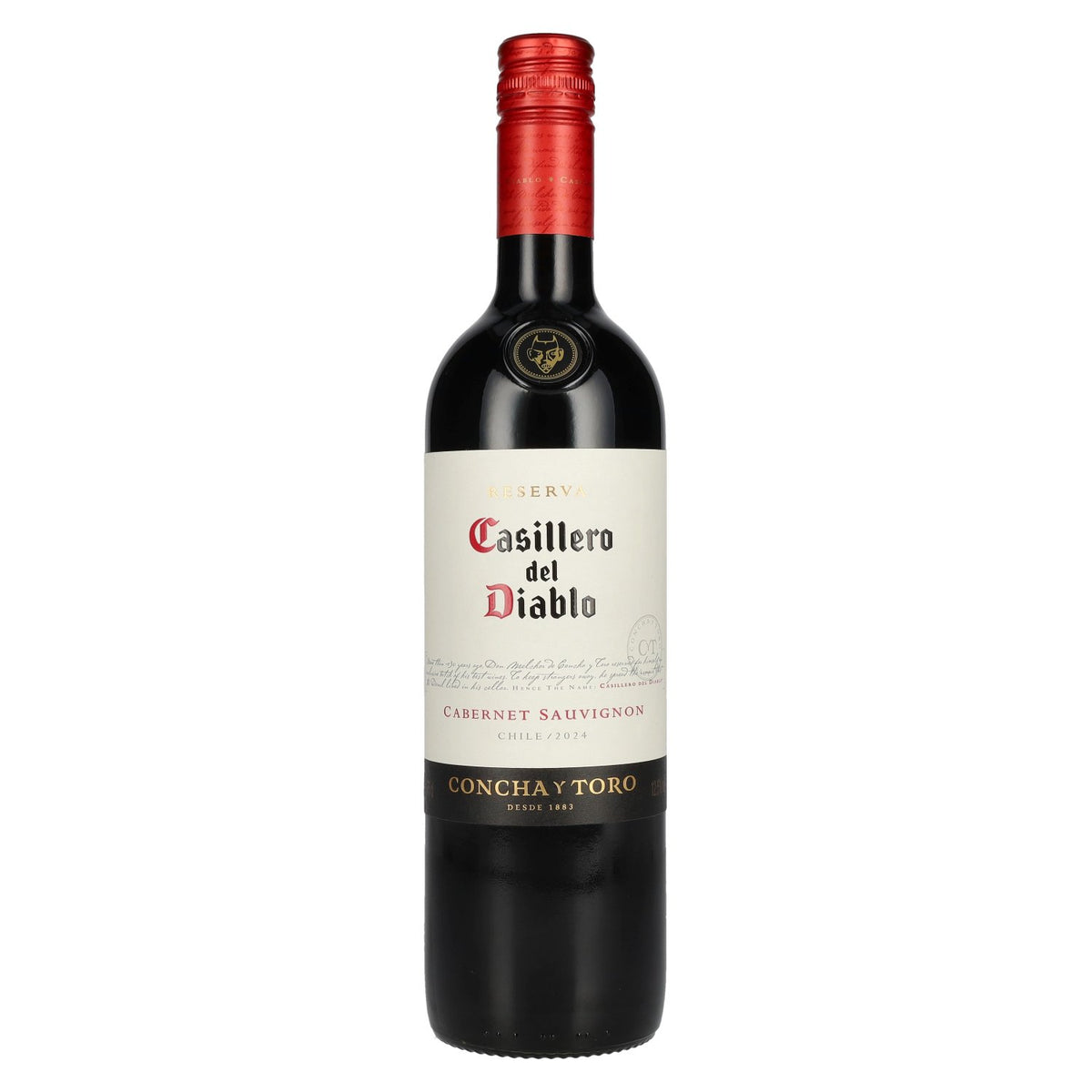 Concha y Toro Casillero del Diablo CABERNET SAUVIGNON Reserva 2024 12.5% ABV 0.75l
